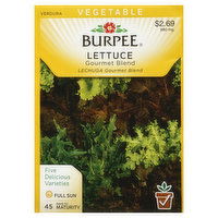 Burpee Seeds, Lettuce, Gourmet Blend, 680 Milligram