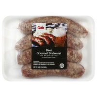 Cub Bratwurst, Gourmet, Beer, 16 Ounce