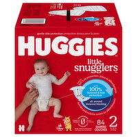 Huggies Little Snugglers Diapers, Disney Baby, 2 (12-18 lb), 84 Each