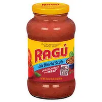 Ragu Sauce, Flavored with Meat, Old World Style, 23.9 Ounce