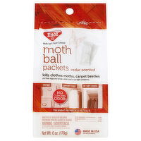 Enoz Moth Balls Packets, Cedar Scented, 6 Ounce