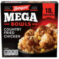 Banquet MEGA Bowls Country Fried Chicken, Frozen Meal MEGA Bowls Country Fried Chicken, Frozen Meal, 14 Ounce