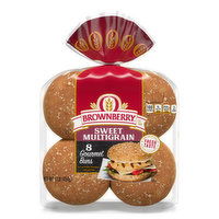 Brownberry Brownberry Sweet Multigrain Gourmet Hamburger Buns, 8 count, 16 oz, 16 Ounce