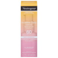 Neutrogena Sunscreen, Invisible Daily Defense, Daily Hydration, Face Serum, Broad Spectrum SPF 60, 1.7 Fluid ounce