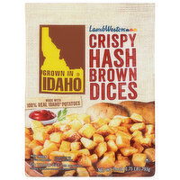 Lamb Weston Hash Brown, Dices, Crispy, 28 Ounce