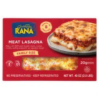 Rana Meat, Lasagna, Ready Meal, Refrigerated, 40 Ounce