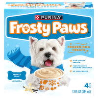 Frosty Paws Dog Treats, Frozen, Vanilla Flavor, 4 Each