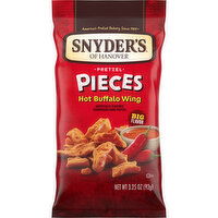 Snyder's of Hanover® Hot Buffalo Wing Flavored Pretzel Pieces, 3.25 Ounce