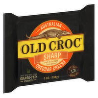 Old Croc Cheddar Cheese, Sharp, 7 Ounce