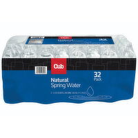 Cub Natural Spring Water, 32 Pack, 1 Each