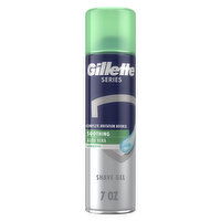 Gillette Series Soothing Shave Gel for men with Aloe Vera, 7 Ounce