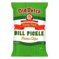 Old Dutch Foods Old Dutch Dill Pickle Flavored Potato Chips, 13.5 Ounce