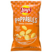 Lay's Poppables Potato Snacks, White Cheddar Flavored, 5 Ounce