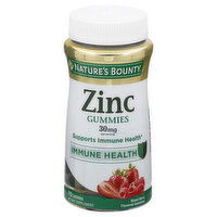 Nature's Bounty Zinc, 30 mg, Gummies, Mixed Berry, 70 Each