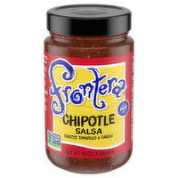 Frontera Chipotle Hot Tomatillo & Garlic Salsa, 16 Ounce