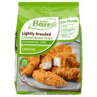 Just Bare® Lightly Breaded Chicken Breast Strips, 1.5 Pound