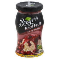 Breyers Topping, Real Fruit, Cherry, 8.4 Ounce