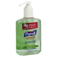 Purell Hand Sanitizer, Advanced, Soothing Gel, 8 Ounce