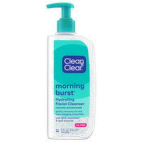 Clean & Clear Facial Cleanser, Hydrating, Morning Burst, 8 Fluid ounce