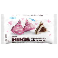 Hershey's Hugs Milk Chocolate, White Creme, 10.1 Ounce