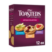 Toasteds Crackers, Variety Pack, Party Pack, 12 Ounce