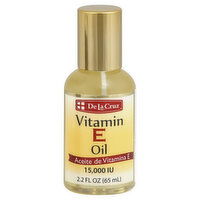 De La Cruz Vitamin E Oil, 15,000 IU, 2.2 Ounce