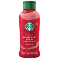 Starbucks Espresso Beverage, Chilled, Peppermint Mocha, 40 Fluid ounce