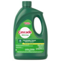 Cascade Original Dishwasher Detergent, Lemon Scent, 120 Ounce