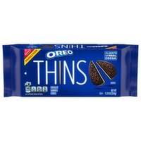 OREO Thins Chocolate Sandwich Cookies, Family Size, 11.78 oz, 11.78 Ounce