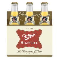 Miller Beer, High Life, 6 Each