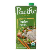 Pacific Foods Organic Chicken Stock, 32 Ounce