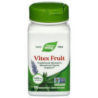 Nature's Way Vegan Capsules Women's 400 mg Vitex Fruit, 100 Each