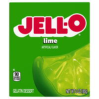 Jell-O Lime Gelatin Dessert Mix, 3 Ounce