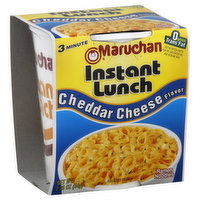 Maruchan Instant Lunch Ramen Noodles, Cheddar Cheese Flavor, 2.25 Ounce