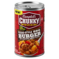 Campbell's® Chunky® Texas-Style BBQ Burger Soup, 18.8 Ounce