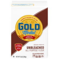 Gold Medal All Purpose Flour, Unbleached, 5 Pound