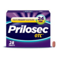 Prilosec OTC Acid Reducer Heartburn Relief, Omeprazole, Acid Reducer Tablets, 28 Each