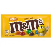 M&M's Chocolate Candies, Peanut, 1.74 Ounce