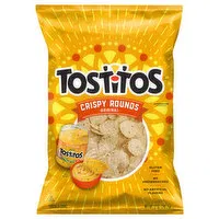 Tostitos Tortilla Chips, Original, Crispy Rounds, 12 Ounce