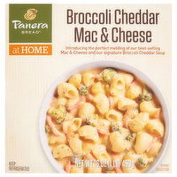 Panera Bread At Home Broccoli Cheddar Mac & Cheese, Microwave Meal, 16 OZ Bowl (Vegetarian), 16 Ounce