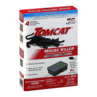 Tomcat Mouse Killer, Child Resistant, Disposable Station, 4 Each