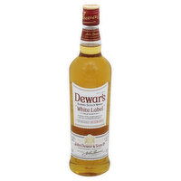 Dewars White Label Whisky, Scotch, Blended, 750 Millilitre