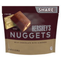 Hershey's Nuggets Milk Chocolate with Almonds, Share Pack, 10.1 Ounce