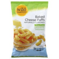 Wild Harvest Cheese Puffs, Baked, 5.5 Ounce