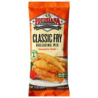 Louisiana Fish Fry Products Breading Mix, Classic Fry, 10 Ounce