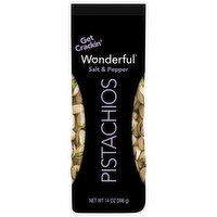 Wonderful Get Crackin' Salt & Pepper Pistachios, 14 Ounce