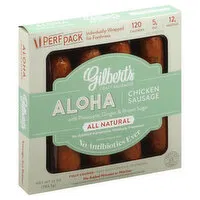 Gilbert's Sausage, Chicken, Aloha, with Pineapple, Ginger & Brown Sugar, 10 Ounce