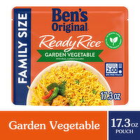 Ben's Original Ready Rice Garden Vegetable Flavored Rice, 17.3 Ounce