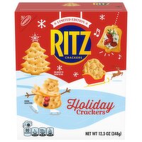 RITZ Holiday Crackers, Snacks for Kids and Adults, Party Snacks, Limited Edition, 12.29 Ounce