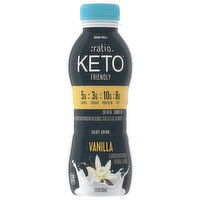 Ratio Keto Friendly Dairy Drink, Vanilla, 7 Fluid ounce